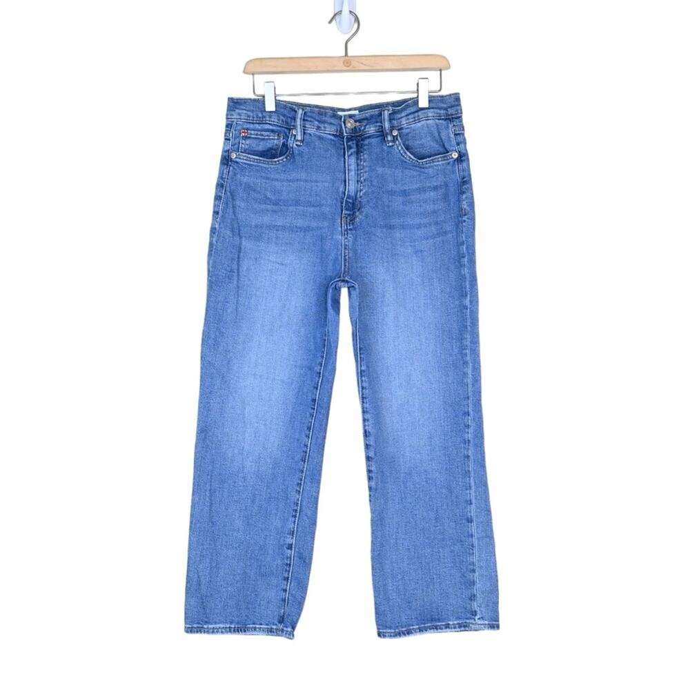 Hudson Jeans Light Blue Cropped Denim